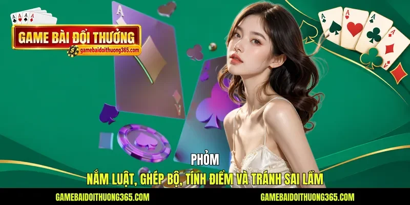 Phỏm - Nắm Luật, Ghép Bộ, Tính Điểm Và Tránh Sai Lầm
