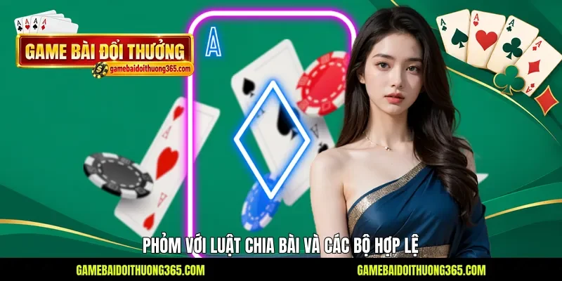 Phỏm với luật chia bài và các bộ hợp lệ Phỏm với luật chia bài và các bộ hợp lệ