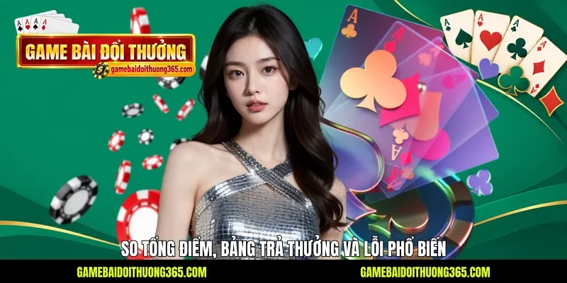 So tổng điểm, bảng trả thưởng và lỗi phổ biến So tổng điểm, bảng trả thưởng và lỗi phổ biến