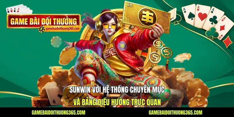 Sunwin với hệ thống chuyên mục và bảng điều hướng trực quan Sunwin với hệ thống chuyên mục và bảng điều hướng trực quan